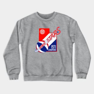 Defunct Utah Stars 1971 ABA Champs Crewneck Sweatshirt